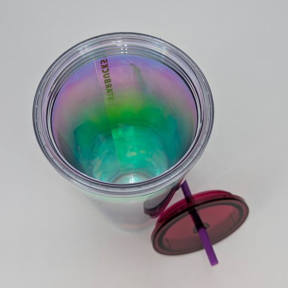 Starbucks ASL Venti Tumbler 24 oz Yiqiao Wang Double Wall Insulated Ltd Ed - Picture 9 of 10